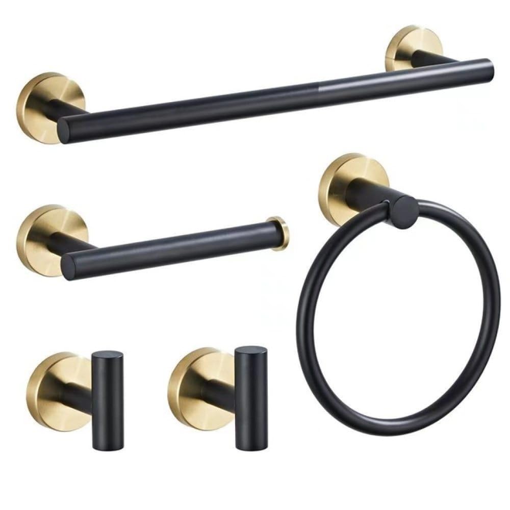 Juego de accesorios de baño de acero inoxidable para renovar el estilo de tu hogar