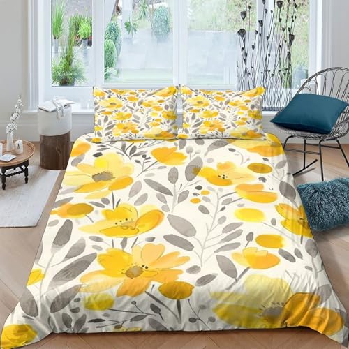Housse de couette loup 260x220 fermeture éclair facile à enfiler - 4