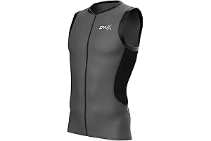 Sparx MenTri Tank Performance Triathlon Top, Perfect for Swimming, Biking, and Running