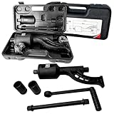 Desforcímetro Multiplicador de Torque 1:58 5800Nm 590kgf.m com Maleta e Soquetes 32mm 33mm Profissional para Caminhão Ônibus e Linha Pesada