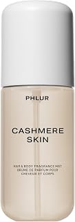PHLUR Cashmere Skin Body Mist, 3 Fl Oz - Hair and Body Perfume for Women | Almond, Vanilla & Cream Perfume Body Spray with Musk, Ambrette & Santal Fragrance