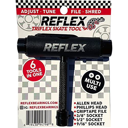 Reflex Bearings Triflex Black Multi-Purpose Skate Tool