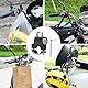 2 Stück Helmschloss Motorrad Motorradhelm Schloss mit 4 Schlüsseln, Helmschloss Motorradhelm Sicherheitsschloss für 22-28mm Lenkerschlauch Helmschloss für Motorrad Gadget Motorrad Helmschloss Fahrrad