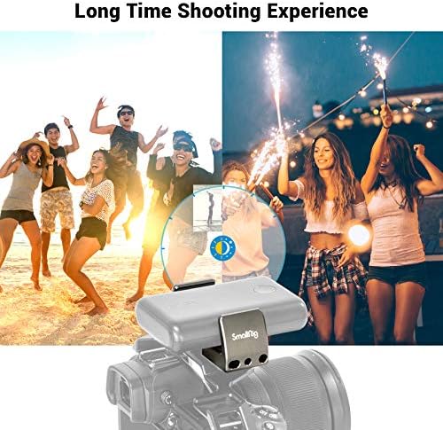 SMALLRIG Aluminum Power Bank Holder, Powerbank Mount Clamp for Portable Power Banks with Width Range from 53mm to 81mm - 2790