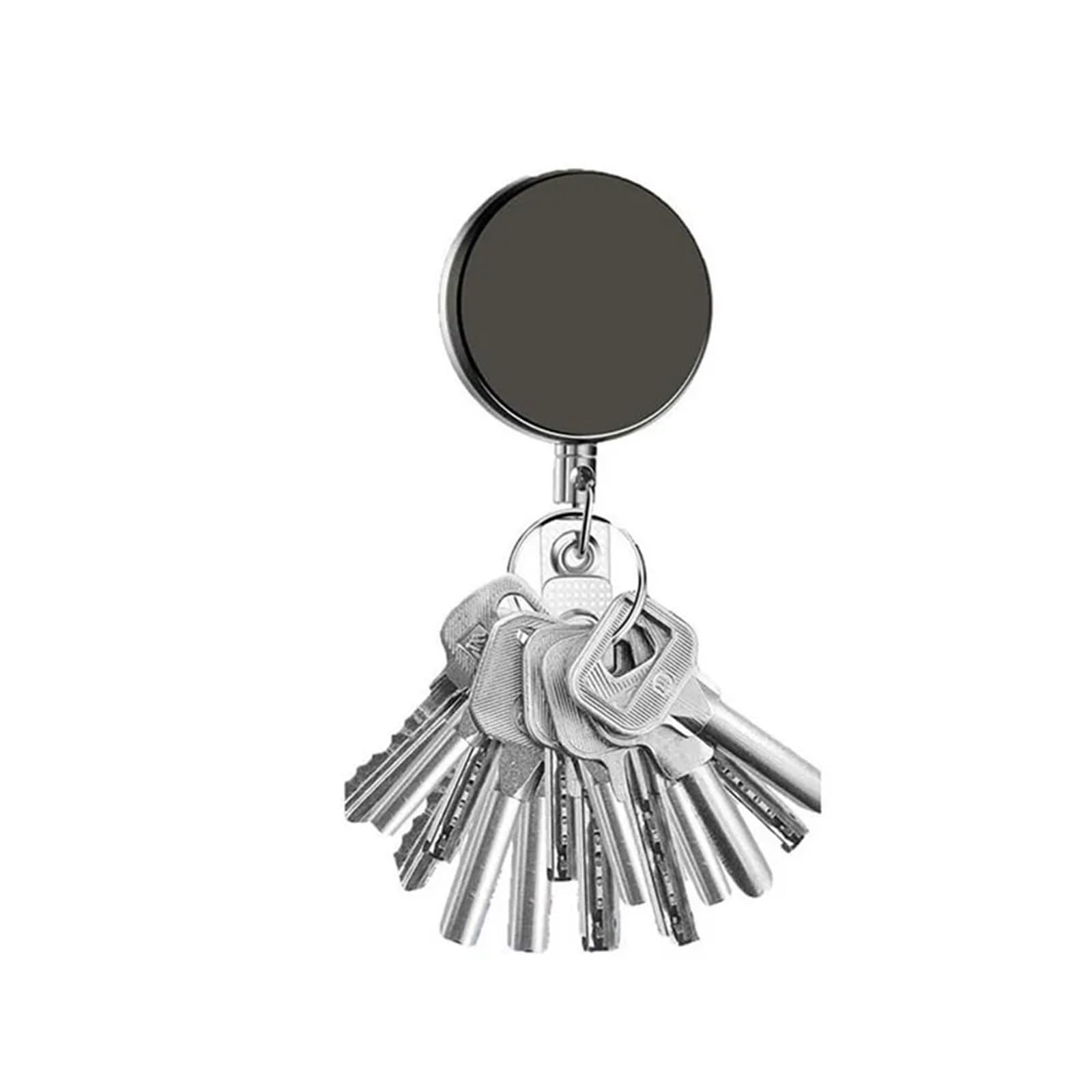 40 stücke Name Abzeichen Halter Landyard Keychain Reel Clip Heavy Duty Rollen Für Schlüssel Kartenhalter