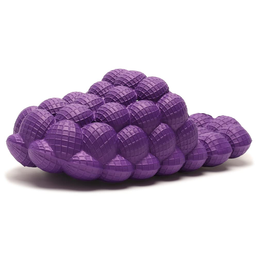 YONMOTTOBubble Slides for Women Men, Funny Massage Cloud Slippers with Charms, Non-Slip Spa Sandals