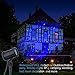 Dalanpa Star Sky Laser Projector Light with LED Blue Aurora Light Christmas Lights Suitable for Bedroom Decoration, Family Party, KTV, Dance Halls, Clubs, Bars, Kids Party, Dance Floor