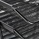 Relaxdays Dokumentenablage, 4 Fächer, Mesh-Metall, Briefablage für A4, HxBxT: 32,5 x 30 x 35,5 cm, Ablagesystem, schwarz