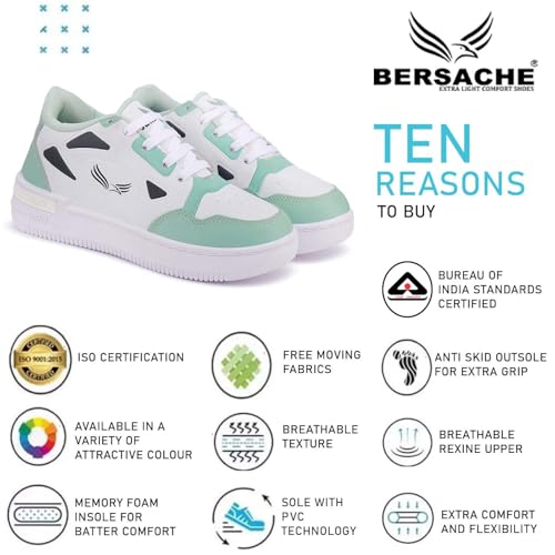 Image of BERSACHE Casual Sneaker| Soft Cushioned Insole, Casuals for Women