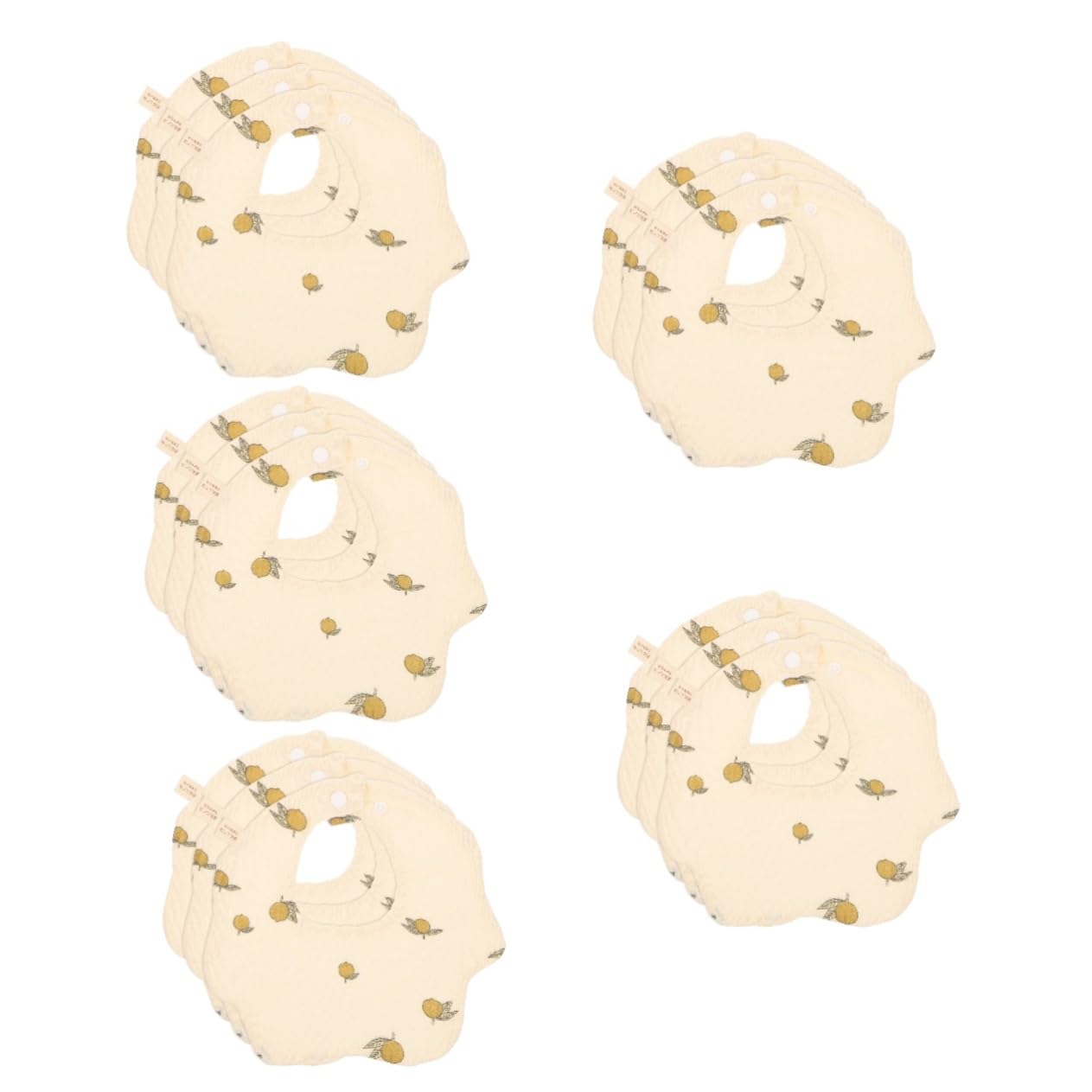 ibasenice Bavaglini bibs bavaglie Bavaglino pratico Bavaglino rotante rotabile kidle infantile accessori per neonati Asciugamani saliva in cotone da