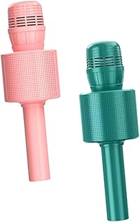 Vaguelly Wireless Microphones 2pcs Microphone Karaoke Machine for Kids For Singing Wireless Kids Microphones Kid Microphone rophone Ktv Supplies Microphone for Phone Speaker Karaoke Mic