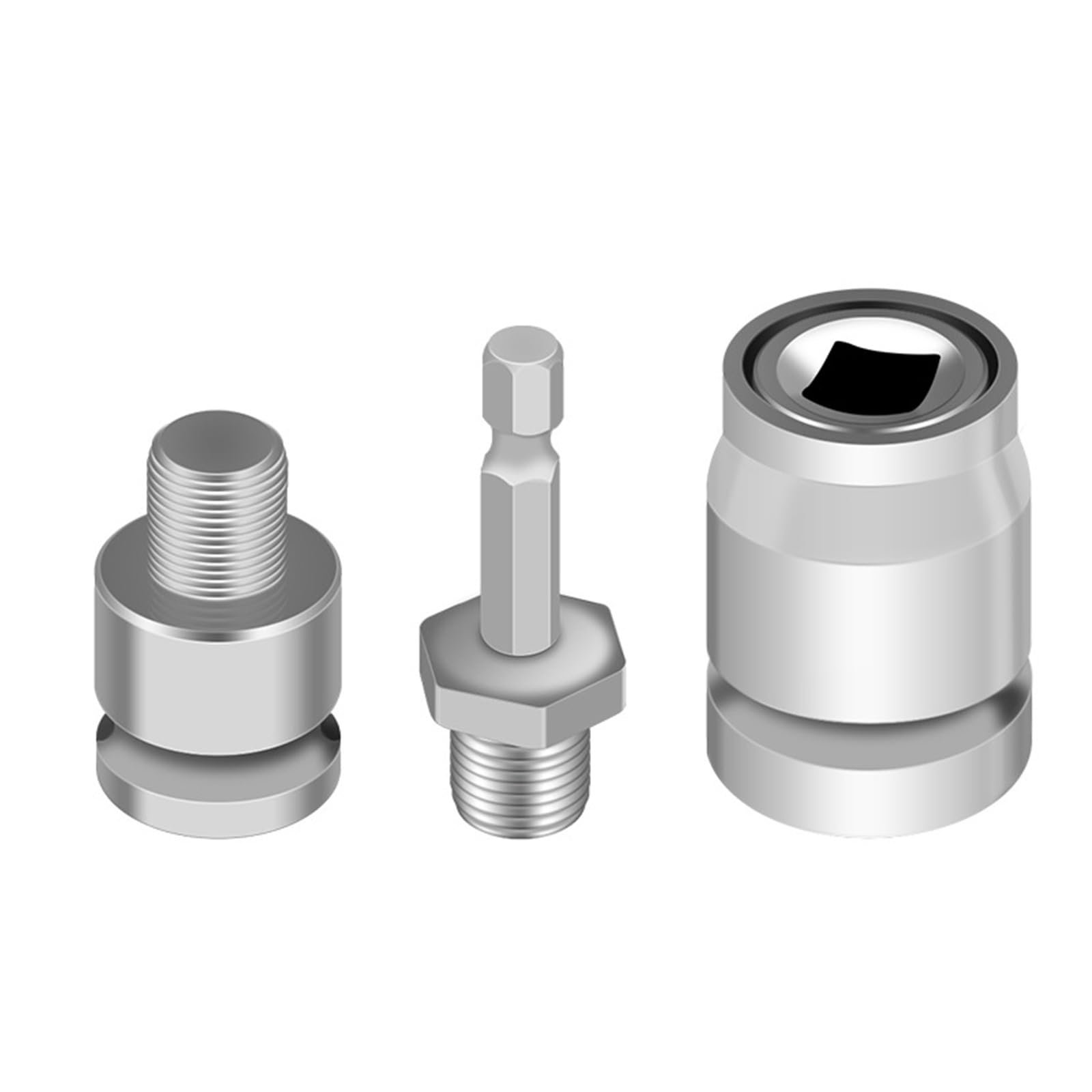 Buxuaaaa Electric Drill Wrench To Electric Hammer Convert Adapter Improve Efficiency Convenience Drill Chucks Conversion Head Set Furniture Making Hardware