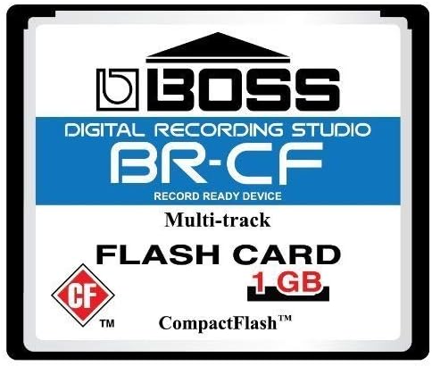 1GB Boss Roland BR-CF CompactFlash CF Memory Card for BR-600, BR-864, BR-900CD, MC-808