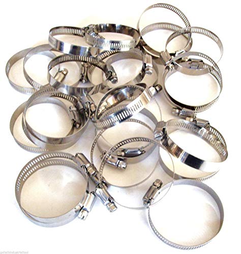 50pc Stainless Steel Hose Clamps 2