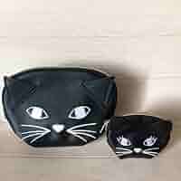 黒猫のポシェット、ポーチ 2体セット Amazon.co.jp: 黒猫 猫 ポーチ セット 黒ネコ : ペット用品