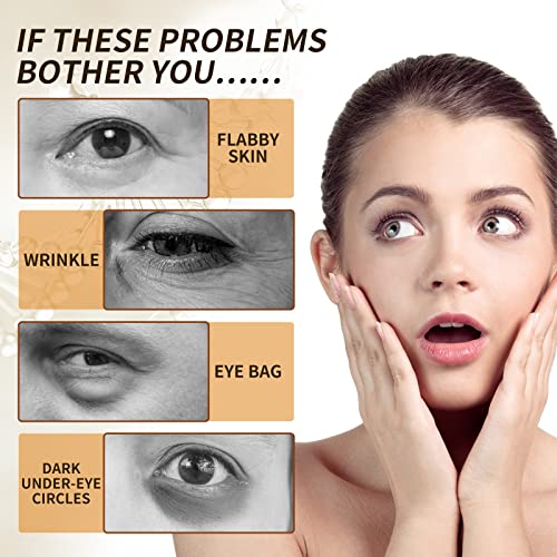 Eye Cream Roller,Retinol Eye Cream,Under Eye Roller for Dark Circles and Puffiness,Reduce Wrinkles and Fine Lines,Hydrating Under Eye Cream,Relax Eyes Fatigue (1, One Size) - Image 4