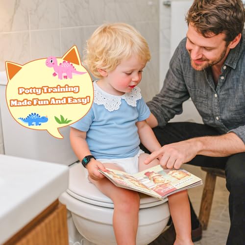 Image of Toddler Potty Training Set - Potty Training Watch with Musical /Vibration Countdown Alerts, Fun Board Book, Progress Chart & Reward Stickers - Interactive Potty Training Kit for Kids Ages 2-6