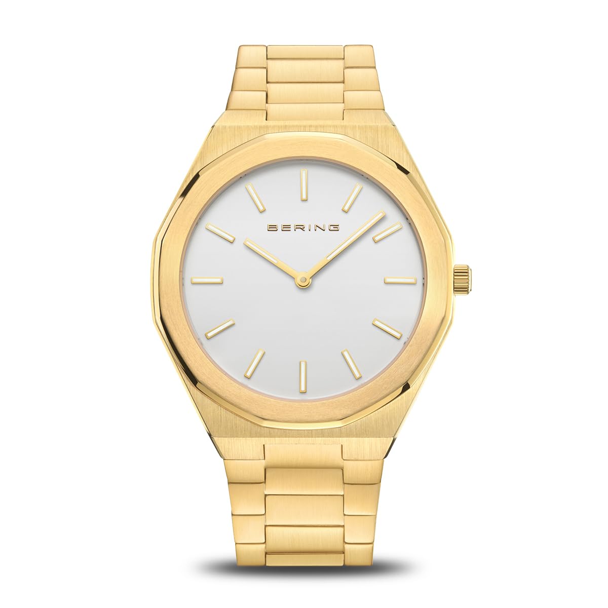 Bering Time - Men's Watch - Classic 41mm - Gold - Stainless Steel