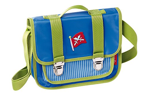 sigikid, Jungen, Kindergartentasche Pirat, Sammy Samoa, Blau/Grün, 24005