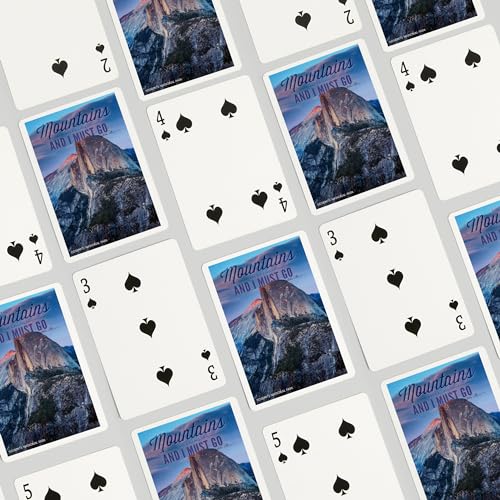 Cartas de Póker Yosemite National Park, 52 naipes miniatura 4