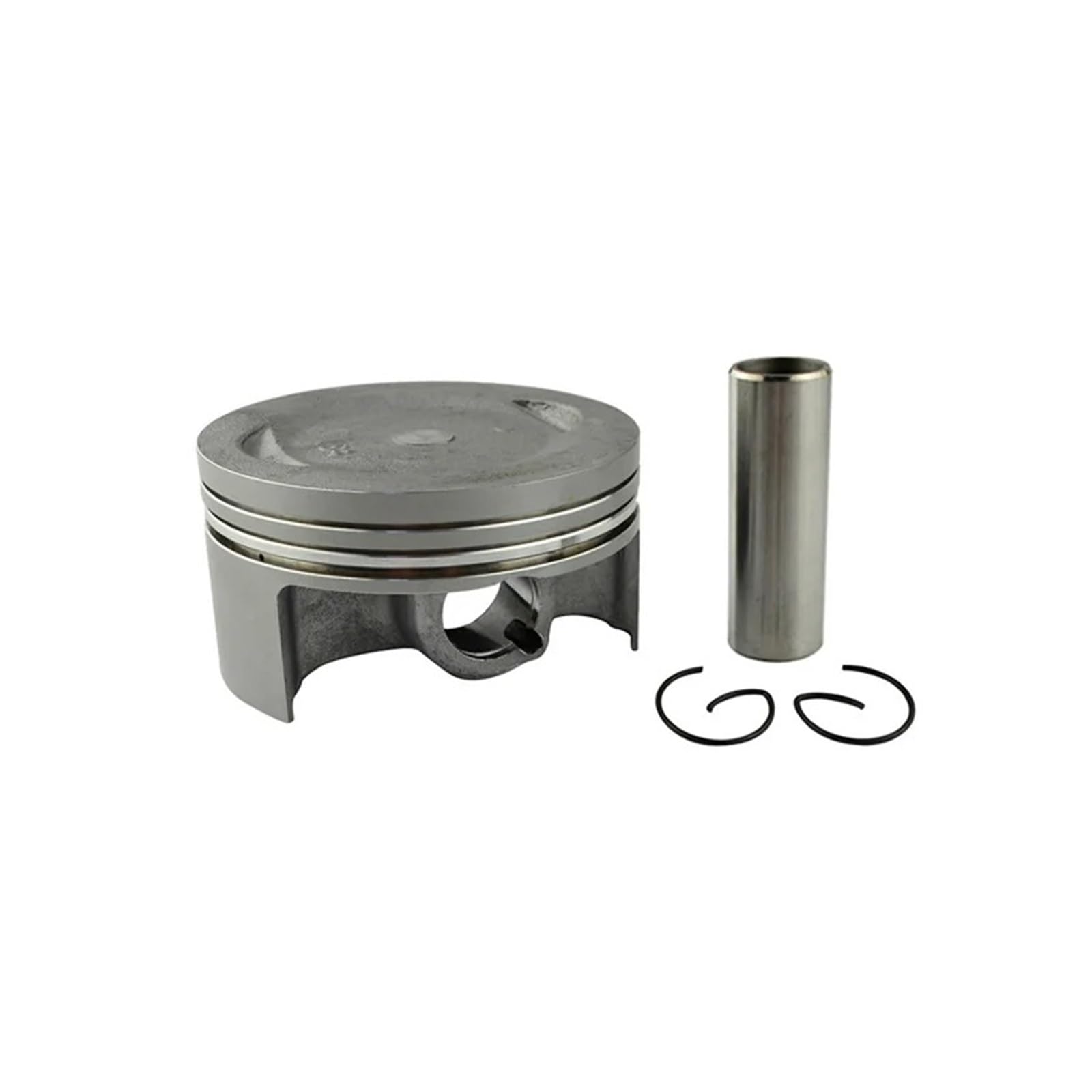Cilindro Pistone Kit Moto STD +25 +50 +100 Kit Pistone Fasce Elastiche Per YBR250 XG250 Per TRICKER Per YFM25R Per Raptor 250 XT250 Per Serow YS250(Ring (Oversize 100))