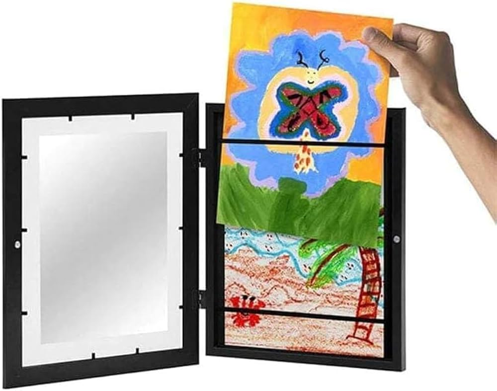 Amazon.co.jp: アートフレーム 子供の絵 を飾る 保存用 額縁