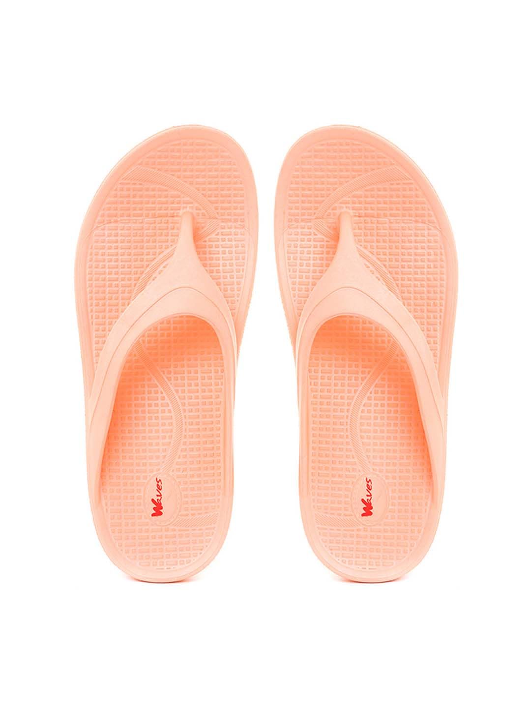 Khadims Waves Peach Washable Slippers for Women (7450055) (B0BXXN6JW3) Amazon Price History, Amazon Price Tracker