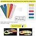 SOLNIT DIN67520 ECE104 Reflective Reflective Tape Film Safety Warning Waterproof Reflex Cars Motorcycles Helmets Bicycles Made with Diamond Grade (4084 FL Orange, 20 Pieces 30mm x 80mm)