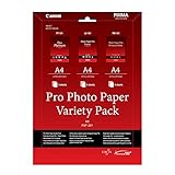 Canon Professionelles Fotopapier PVP-201 Musterpaket DIN A4, 15 Blatt für Tintenstrahldrucker
