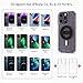Case-Mate Magnetic Phone Grip MagSafe Loop Grip - Detachable Holder for Hand - Ultra Thin Collapsible Soft MagSafe Grips for Back of Phone for iPhone 16 Pro Max/15 Pro Max /14/13/12/S25 Ultra - Black