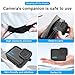CYNOVA Go Pro Hero 4k Screen Protector for Go Pro Hero 4K Accessories, Ultra Clear Tempered Glass Screen Protector with Silicone Protective Case Accessories Kit, Anti-Scrach, Anti-Collision