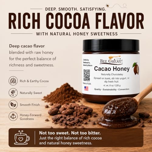 Bee Great Miel con Cacao 8 oz miniatura 5