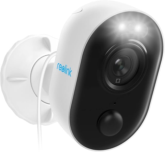 Reolink Spotlight Camera with Full-Color Night Vision, 1080P WiFi Security Camera Outdoor, PIR Motion Alerts, 2-Way Talk and Siren Alarm, Cloud/Micro SD Card Storage, IP65 Weatherproof, Lumus