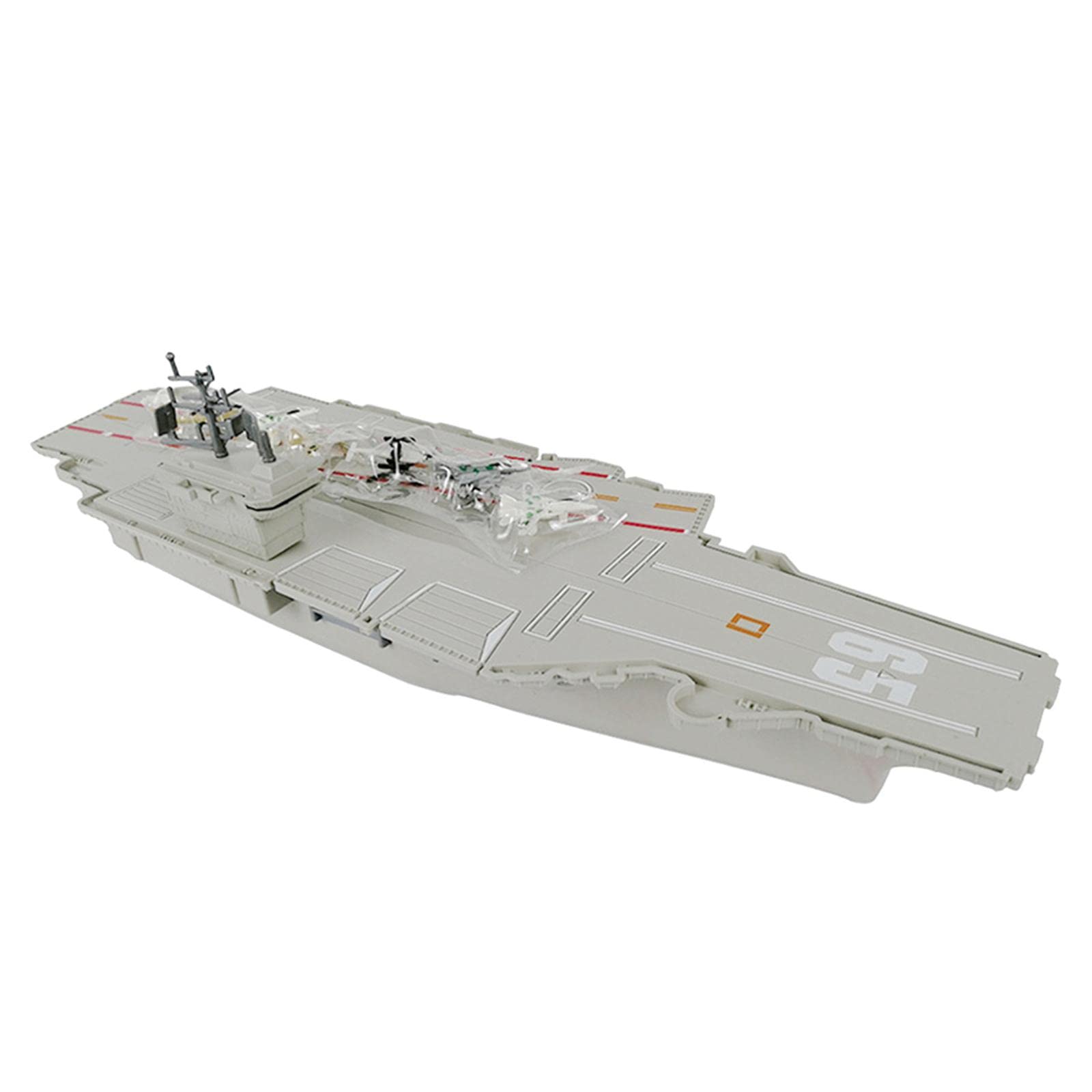 FHS 1/730 Aircraft Carrier Model Kids Children Toy Gifts Office Decor Ornament - Image 3 thumbnail
