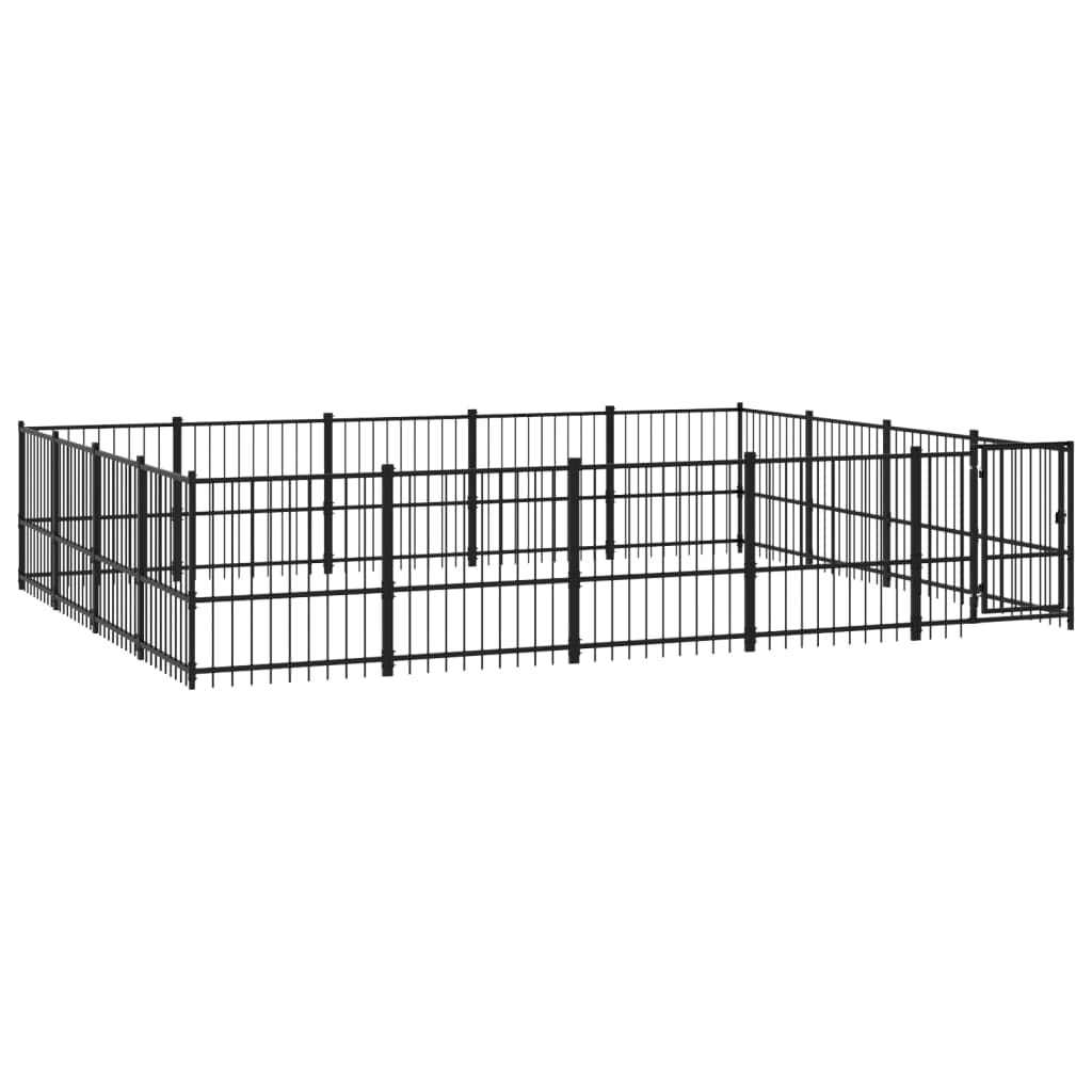 Forniture per animali domestici Cuccia per cani da esterno Acciaio 18,82 m Animali e forniture per animali domestici