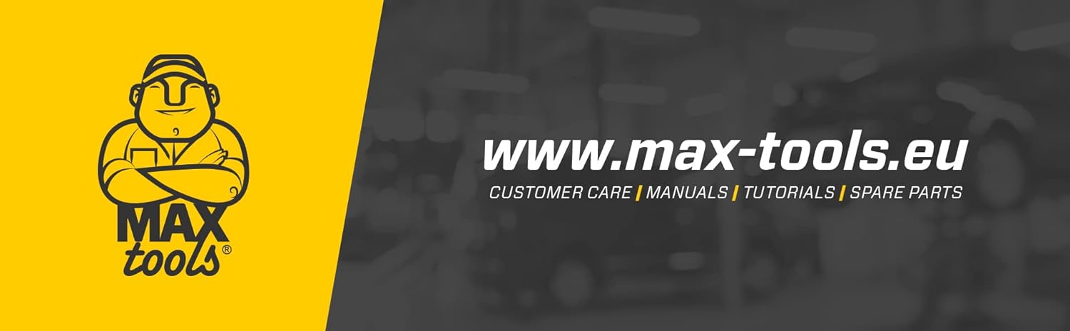 Close-up of the blue clamp with its integrated LED light illuminated, demonstrating its use in low-light conditions.