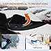 CDIYTOOL Windshield Window Snow Cover with 2 Hooks and 2 Mirror Covers Ice and Snow Front Window Sunshade Cover Fit for SUVs, Trucks, Cars (Black-SUVs)