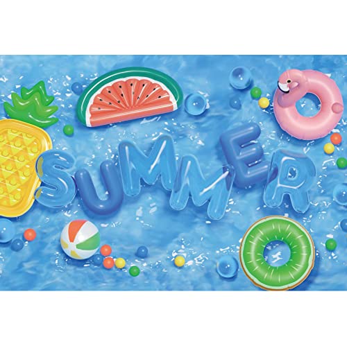 Toile de fond ballon de plage pour studio photo anniversaire - 2