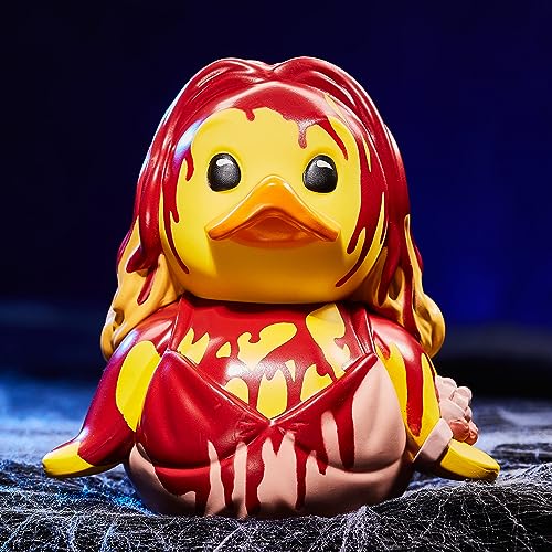 TUBBZ First Edition: Horror - Carrie Cosplaying Rubber Duck Vinyl Figure, Carrie (Bathtub) - Image 3
