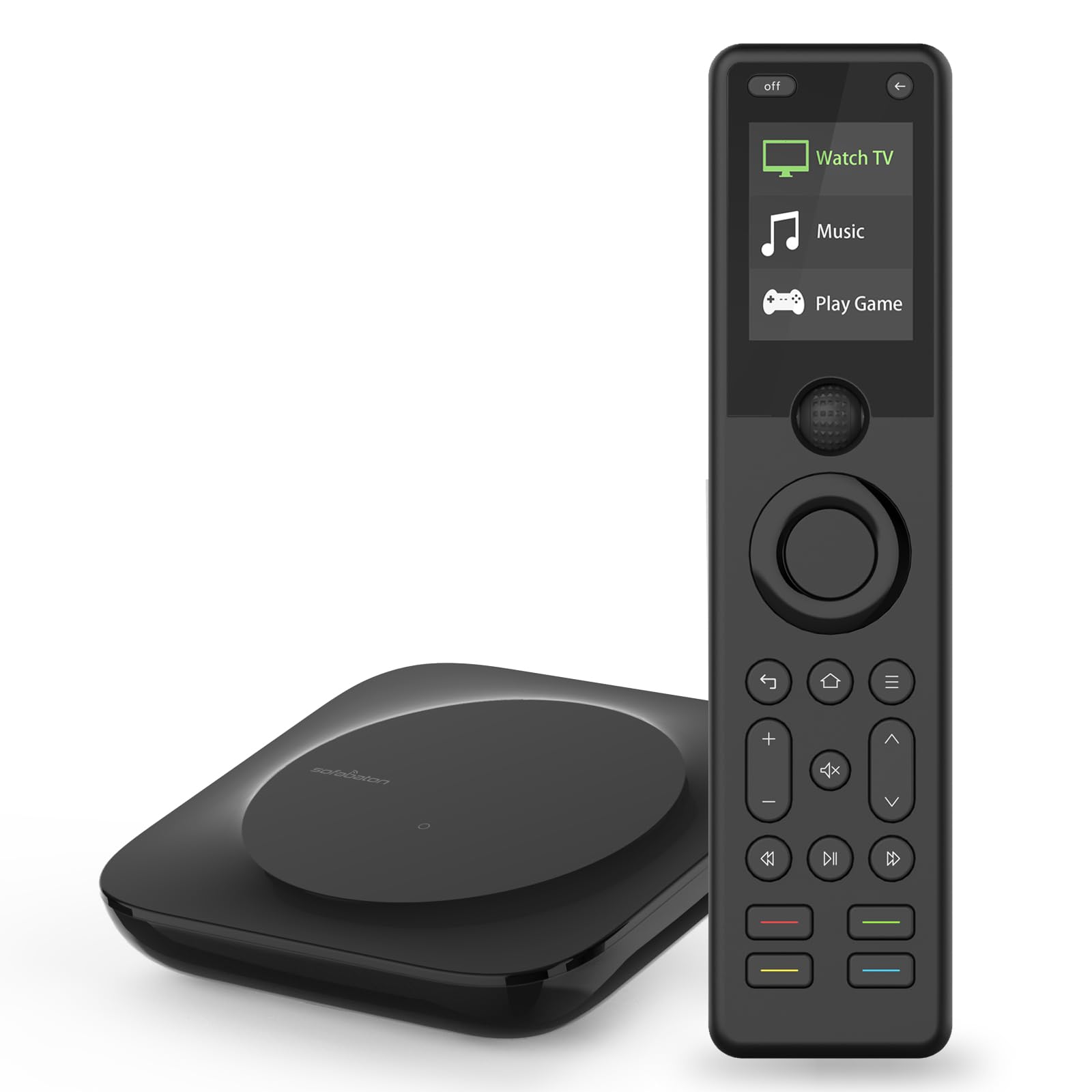 SofaBaton X1S Universal Remote with Hub, Upgraded Scroll Wheel, All in One Universal Remote Control with Customize Activities, Compatible with 60 Devices, Compatible with Alexa Google Assistant