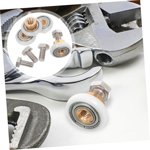 Rodillos Puerta Ducha Premium de Metal Duradero con Estética Elegante 7