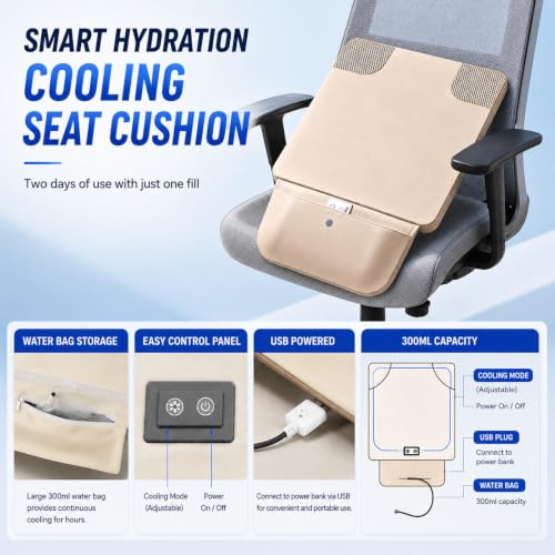 Refroidissement liquide coussin siege voiture pour siege ventile - 6