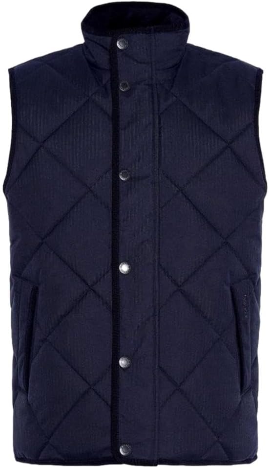 Barbour Men's Holborn Gilet, Navy, X-Large