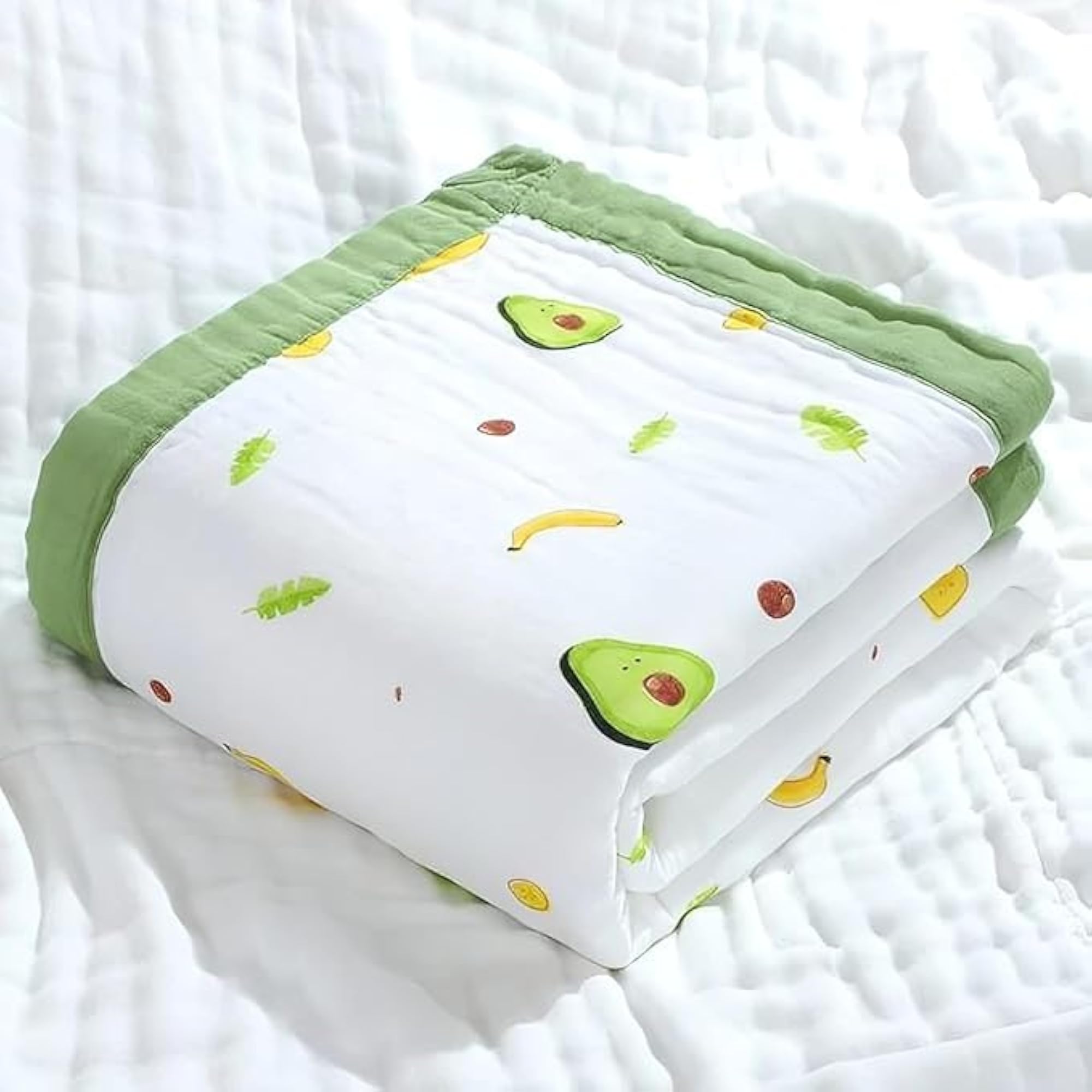 6 Layer Muslin Baby Blanket for Newborn, Soft & Breathable