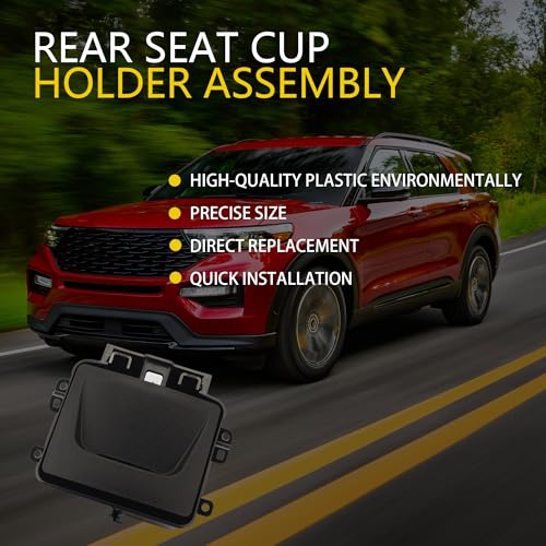 Portavasos central trasero para Ford Explorer 2011-2015 miniatura 4