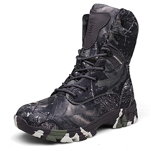 Bottes de randonnée imperméables homme pour marcher sans glisser en forêt