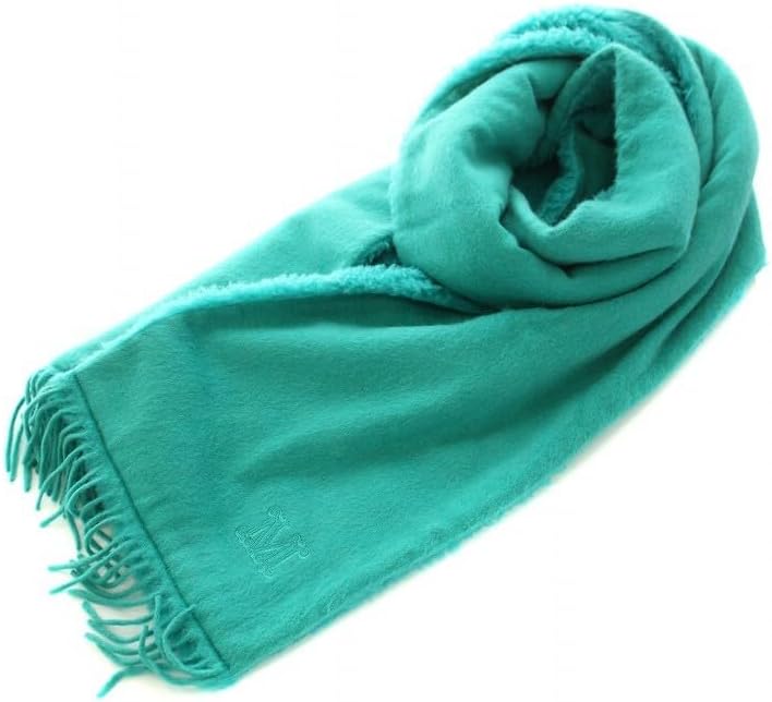 Max Mara マックスマーラ ムートン フリンジ マフラー レディース 緑