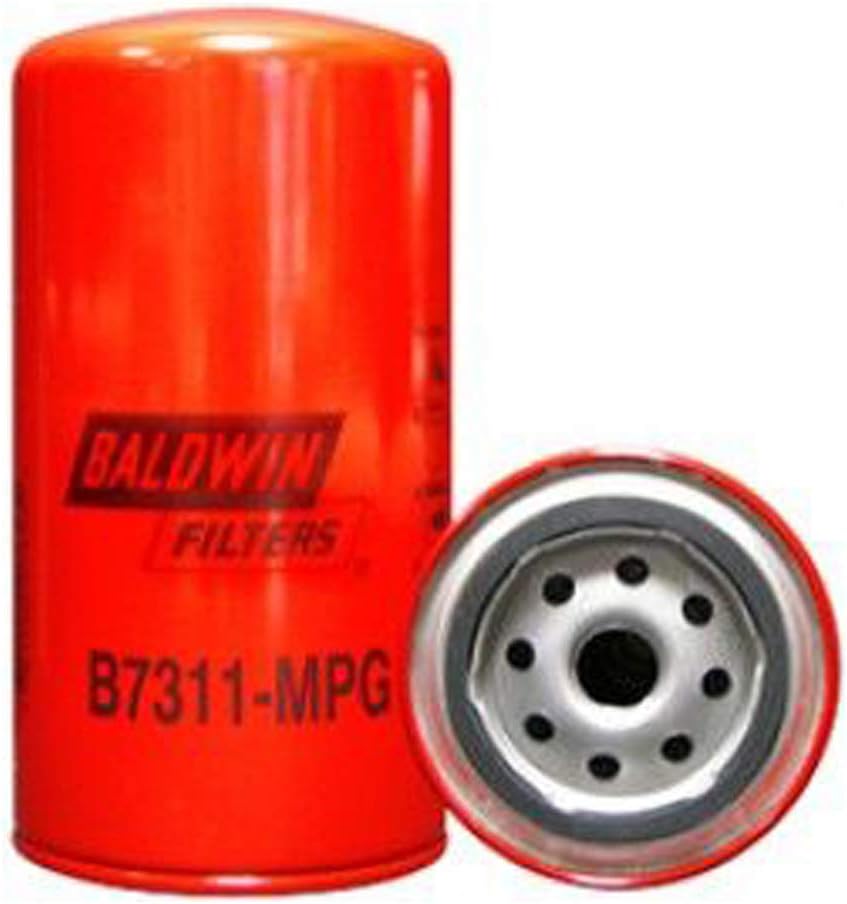 Baldwin Filters B7311-MPG Heavy Duty Oil Filter (Spin-On,Max Performance Glass)