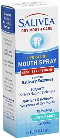 Salivea Dry Mouth Relief Duo — Soothing Mouthwash + Mouth Spray
