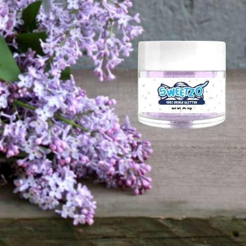 Food Grade Edible Glitter, Confectionary Luster Dust For Desserts And Drinks, Baking And Cake Decorating Supplies, 4 Grams (Light Purple) #TOP5